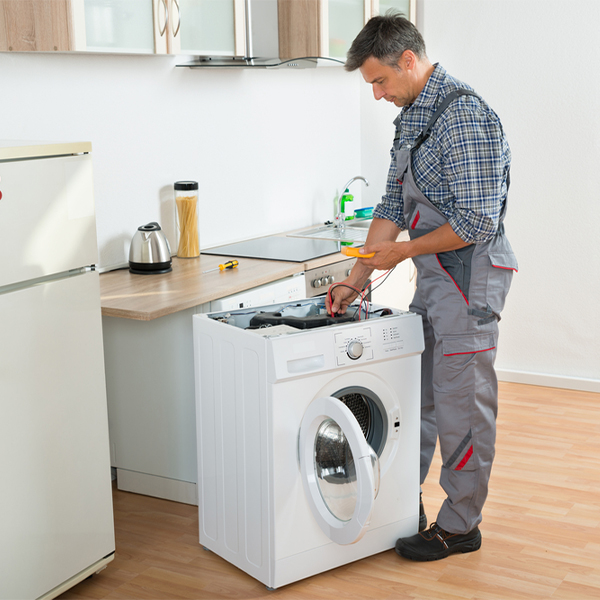 can you walk me through the steps of troubleshooting my washer issue in Powell